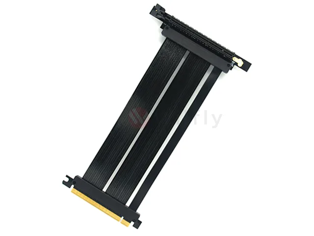 Wilfly Wilfly PCIe 4.0 x16 Riser Cable 200mm Left Angled — product photo