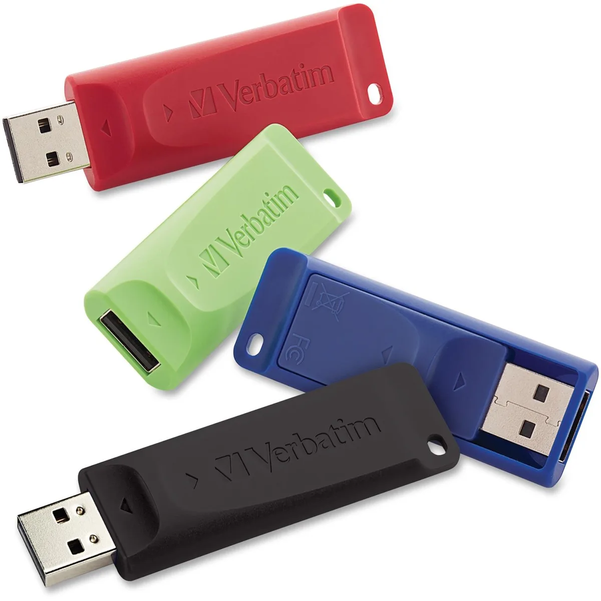 VERBATIM VERBATIM 023942991231 Store 'n' Go USB flash drive 16 GB 4-pack — product photo