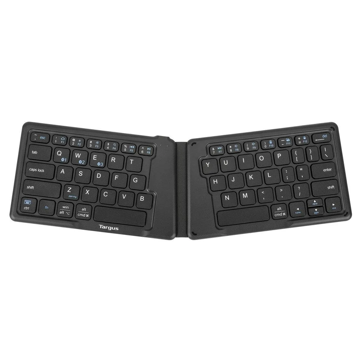 Targus Targus AKF003US Ergonomic Foldable Bluetooth Keyboard Black — product photo
