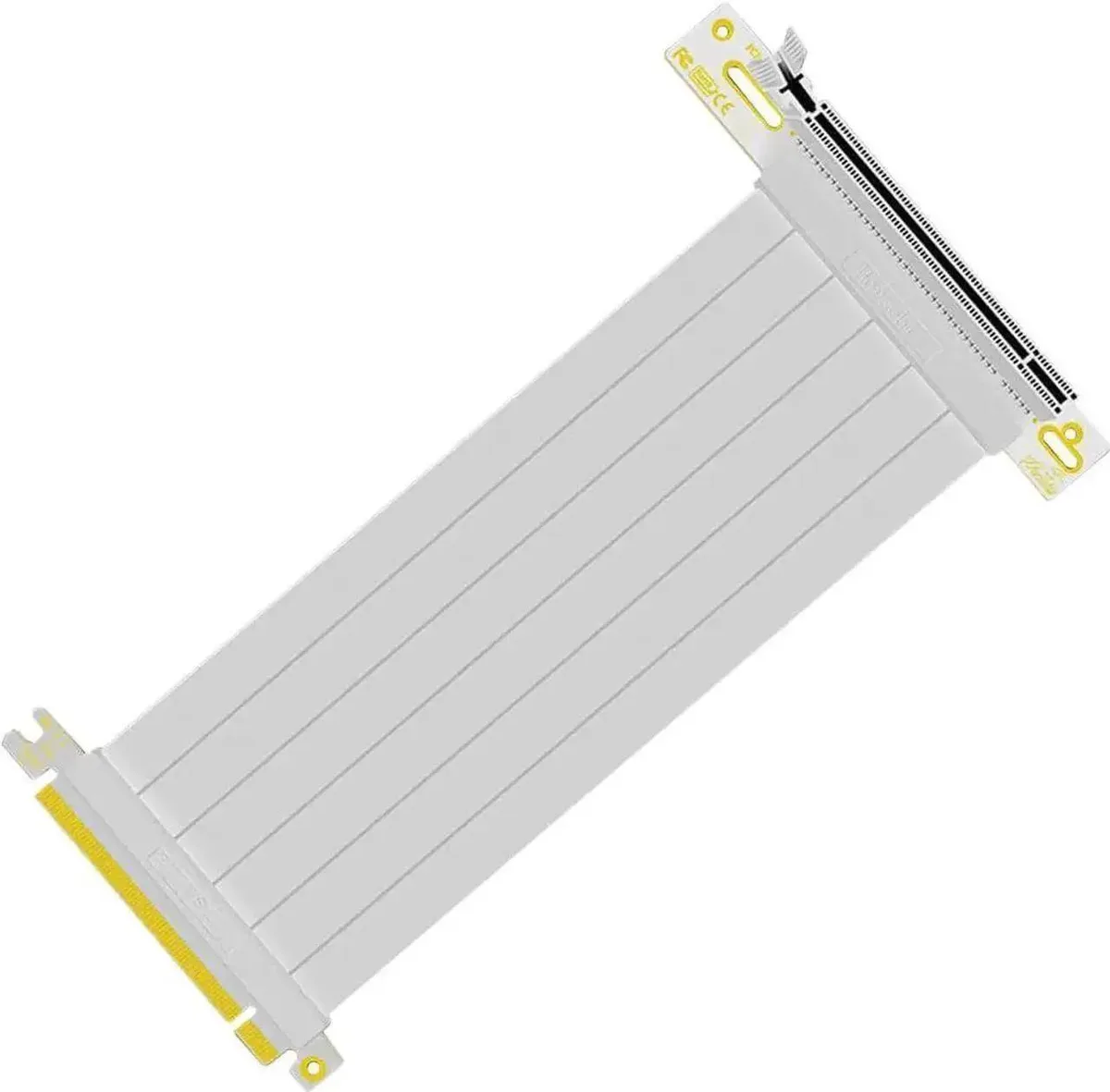 Vszerda Vszerda PCI-E 3.0 16x Extension Cable White 90 Degree 15cm — product photo