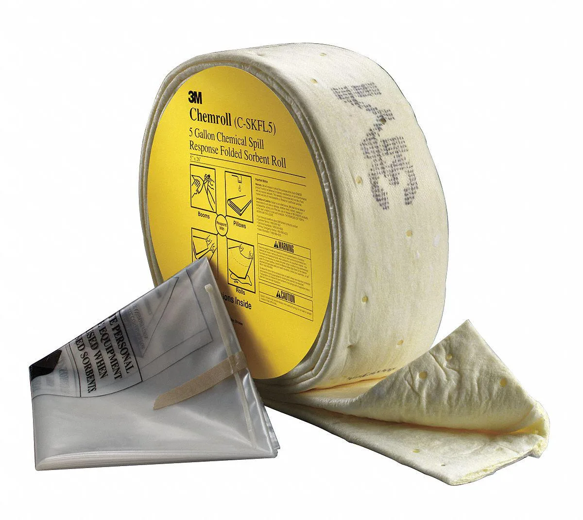 3M 3M C-SKFL5 Chem/Hazmat Spill Kit Yellow — product photo