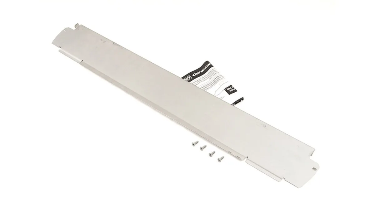 weber Weber 62766 control panel bottom Genesis 2011 BB appliance part — product photo