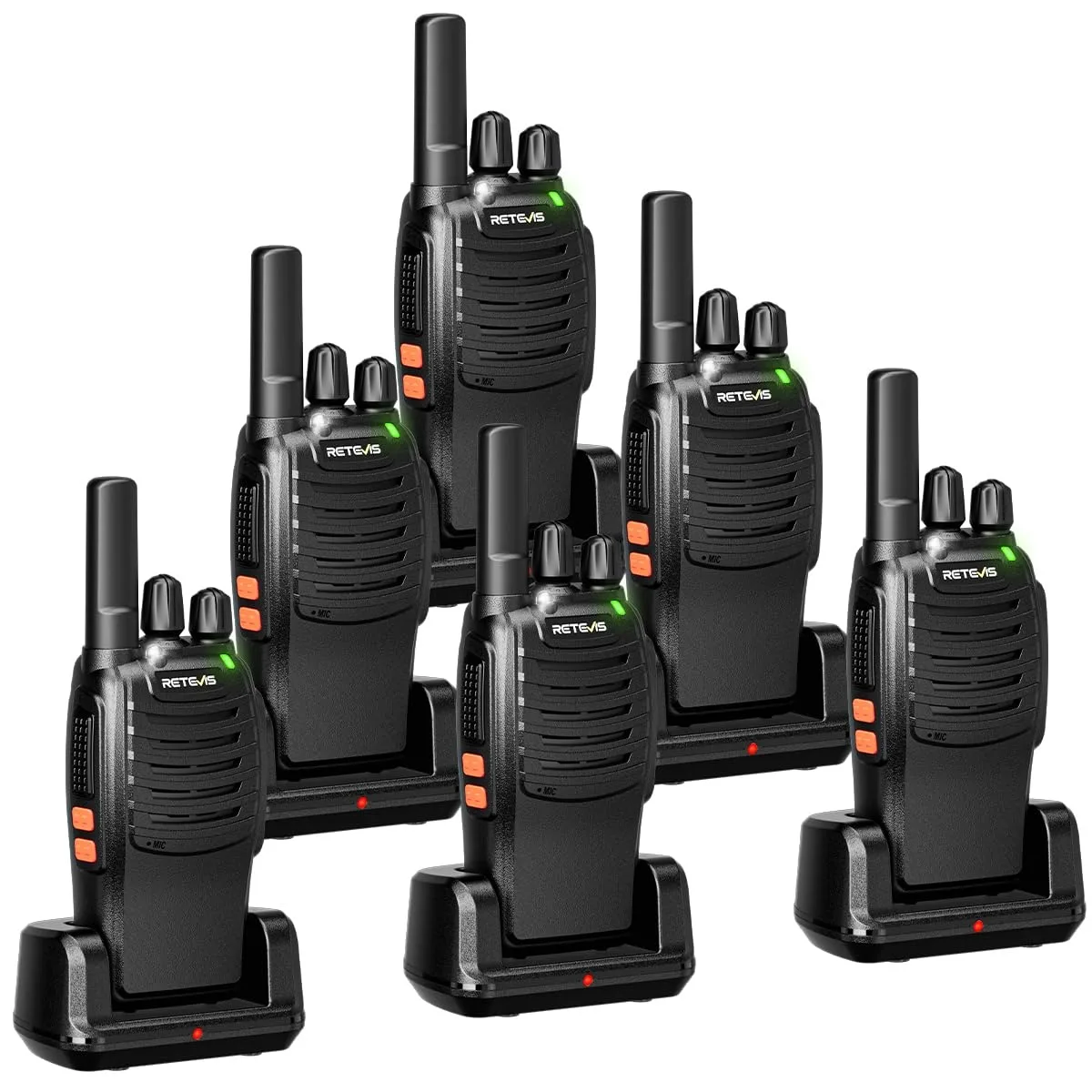 KEHIPI KEHIPI H-777 two-way radio 6 pack — product photo