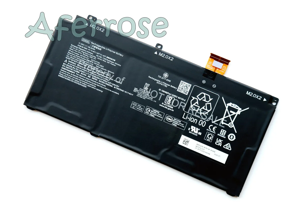 Beisite Beisite ED03XL laptop battery 11.55V 55.84Wh HSTNN-OB2Z N07220-AC1 N07274-005 — product photo