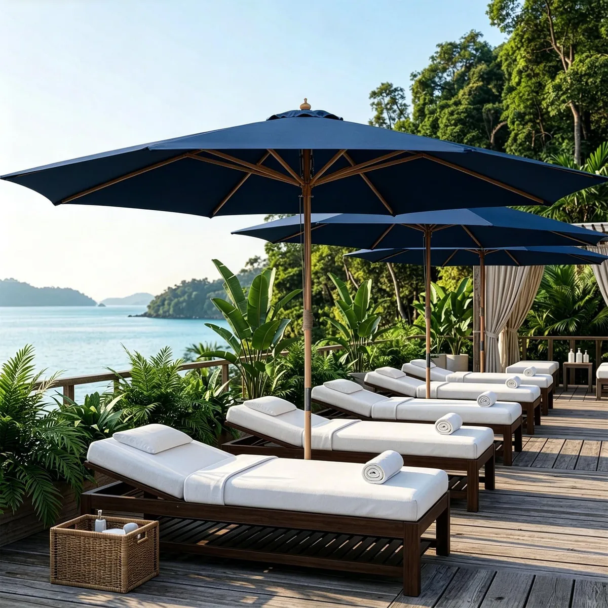 Yescom USA, Inc. Yescom USA, Inc. 07UMB003-13WD-NAVY 13ft patio umbrella — product photo