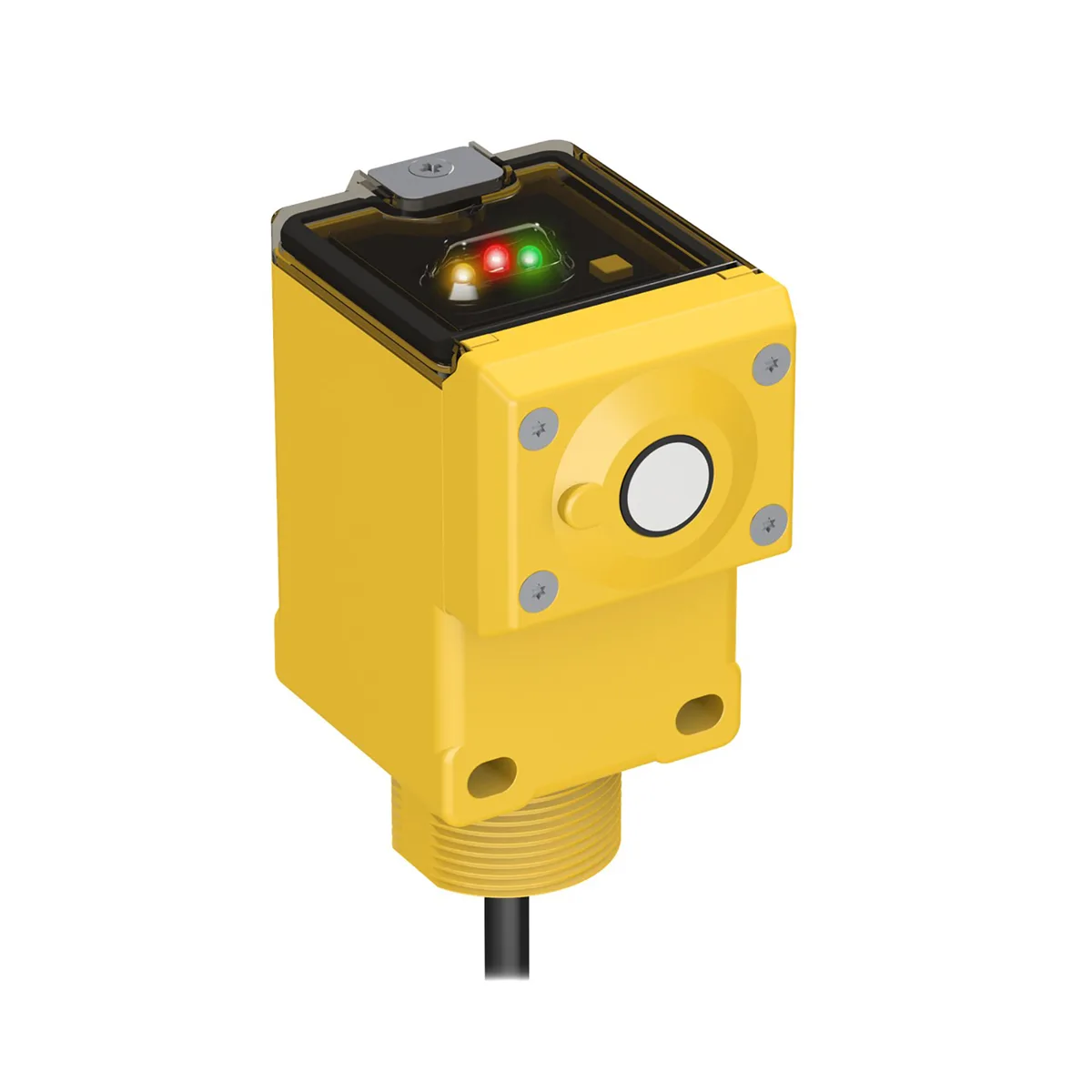 Banner Banner Q45ULIU64ACR Ultrasonic Sensor 100-1400mm 15-24Vdc 2m Cable — product photo
