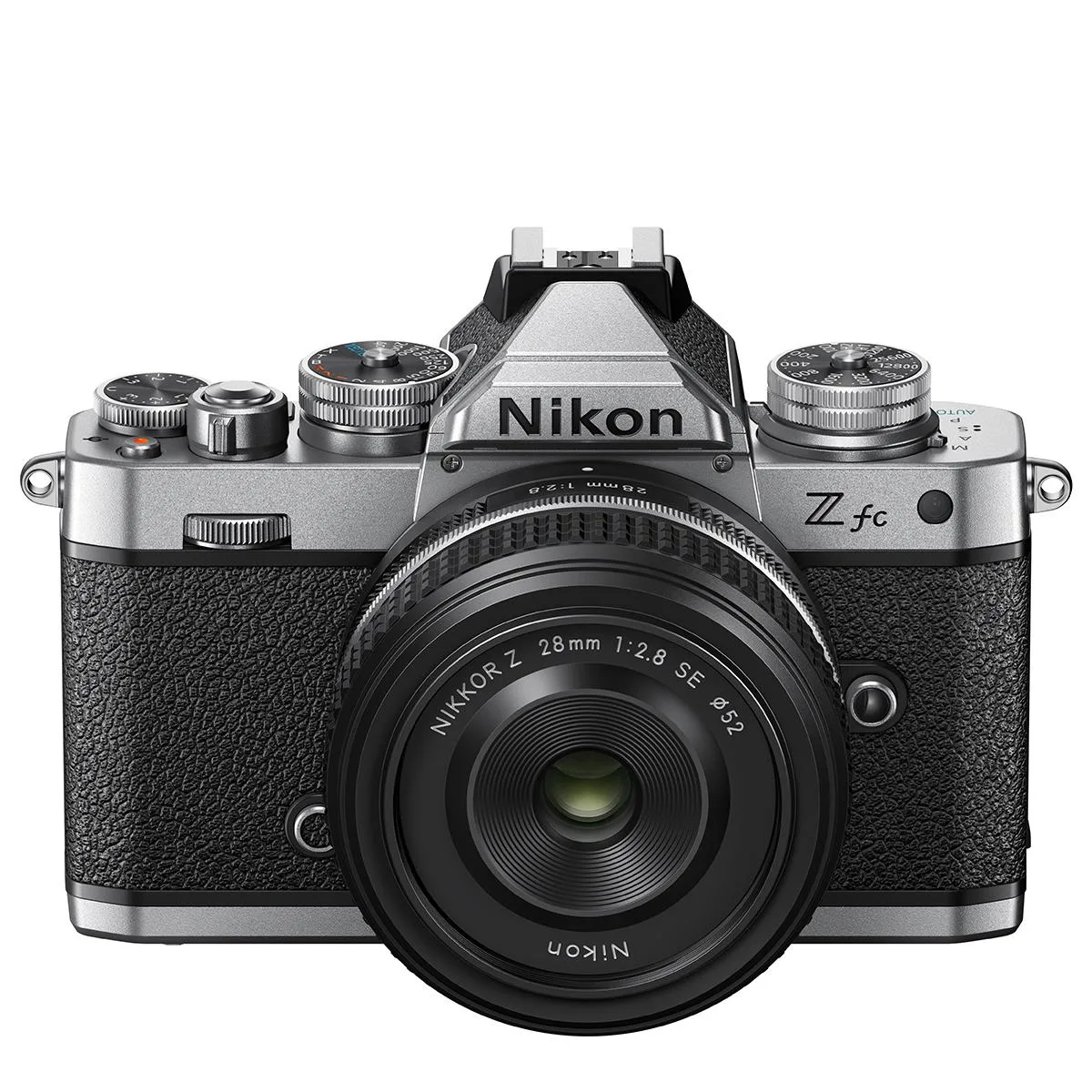 Nikon Inc Nikon Z fc DX Mirrorless Camera 28mm f/2.8 Silver #1673 — product photo