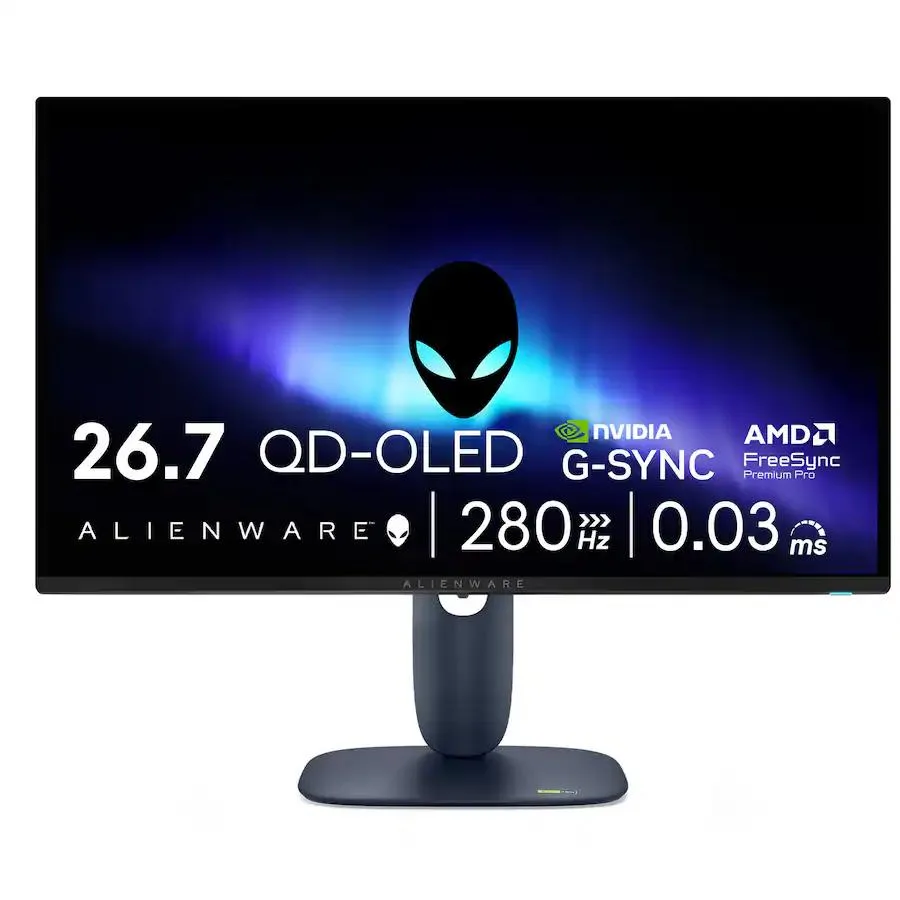DELL DELL Alienware AW2725D 27" 280Hz QD-OLED Gaming Monitor — product photo
