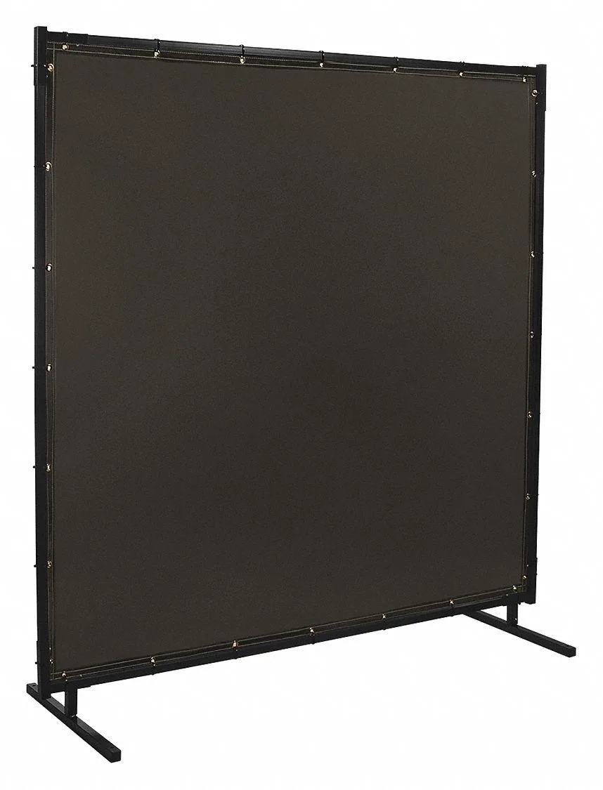 STEINER STEINER 532HD-6X6 Welding Screen, Transparent Vinyl, 6 ft W x 6 ft H, 13 oz — product photo