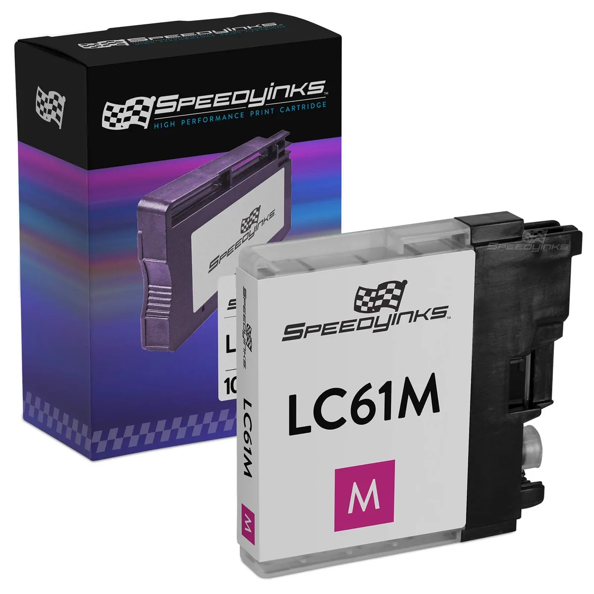 SpeedyInks SpeedyInks Compatible Ink Cartridge LC61M Magenta 325 Pages — product photo