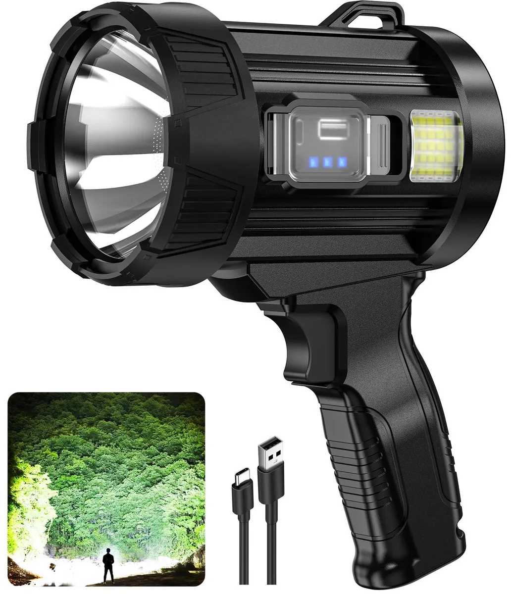 DNBeffulgent DNBeffulgent N31-W5113 2000000 lumen rechargeable flashlight — product photo