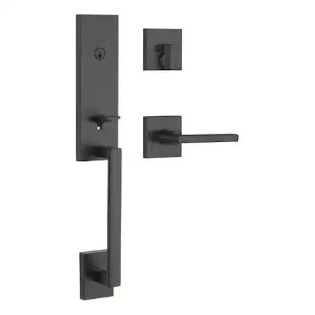 KWIKSET CORPORATION KWIKSET CORPORATION 98180-015 Vancouver Handleset Iron Black surveillance accessory — product photo