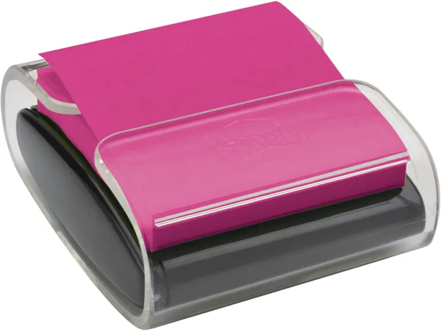 3M 3M WD-330-BK Pop-Up Sticky Note Dispenser 3 x 3 in Black — product photo