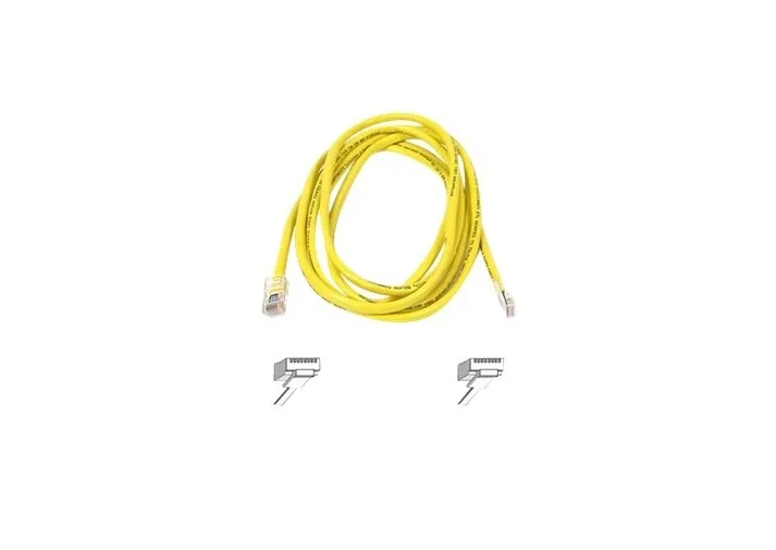 Belkin Belkin A3L791-03-YLW 3 ft Cat5e network ethernet cable yellow — toote foto