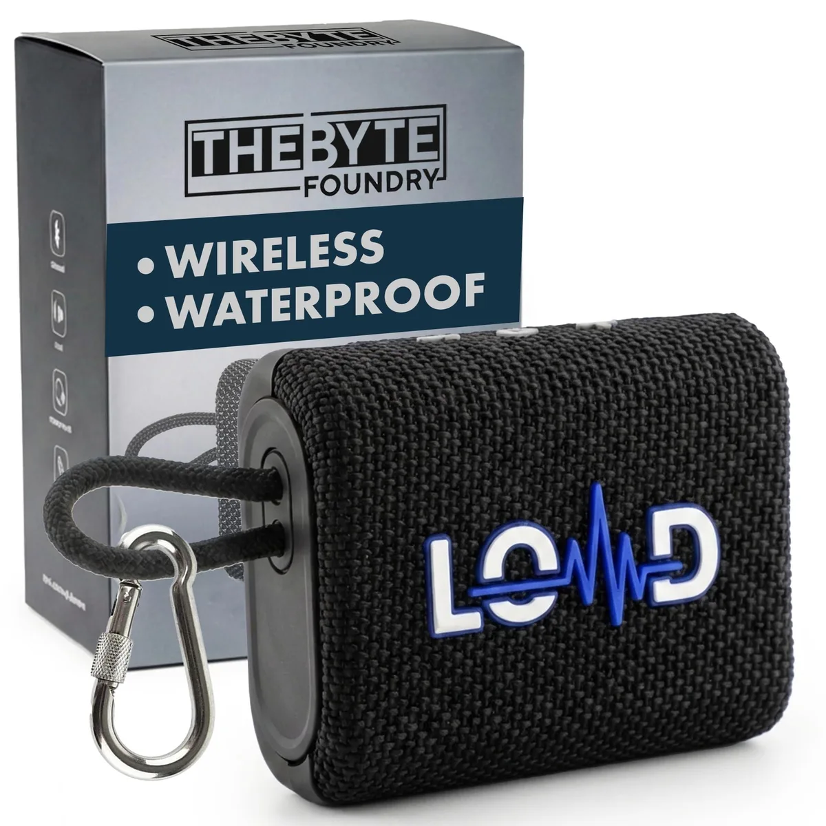 THE BYTE FOUNDRY LOWD R1.0 portable speaker IP67 800mAh 5h Black — product photo