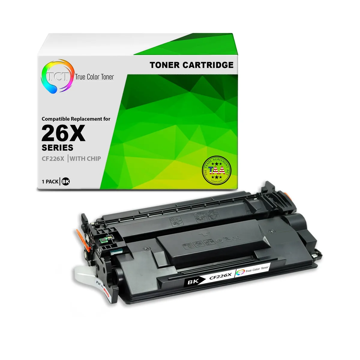 True Color Toner True Color Toner CF226X Black High Yield Toner Cartridge 9000 Pages — product photo