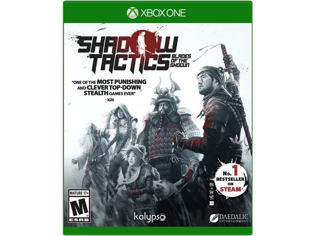 Kalypso Media Kalypso Media Shadow Tactics: Blades of the Shogun xbox one video game — product photo
