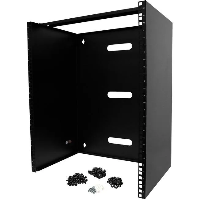 STARTECH STARTECH RACK14U14BRACKET 14U 19in 14in Deep Wall Mount Server Rack — product photo