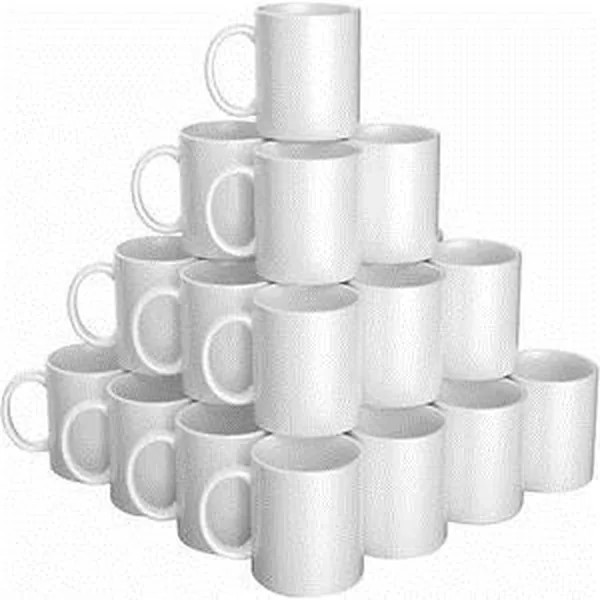 Cricut Cricut 2008943 Ceramic Mug Blank White 12 oz 36 ct general craft — product photo