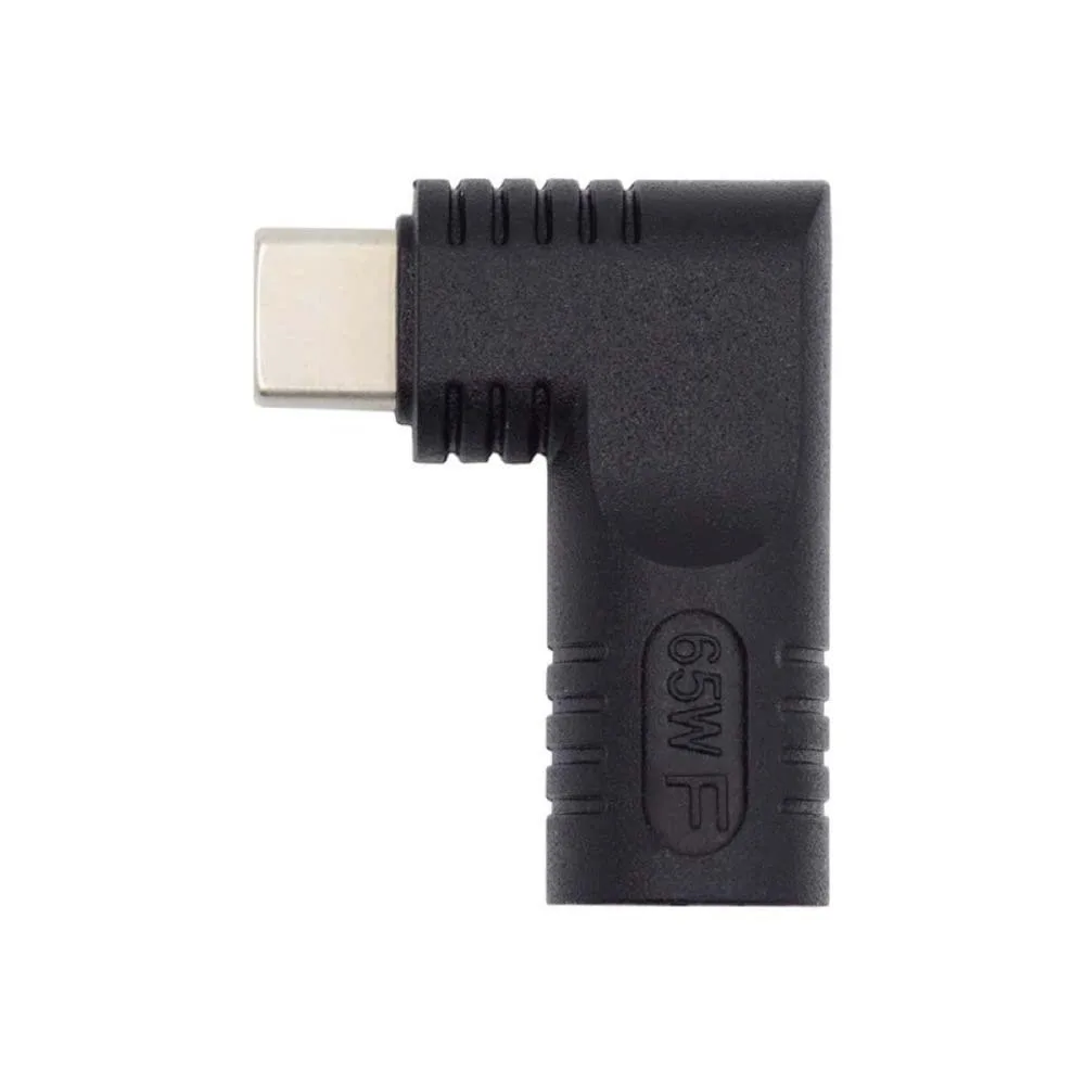 LORDWORLD LORDWORLD DC Jack 5.5x2.5mm to USB-C 90° 65W Adapter — product photo