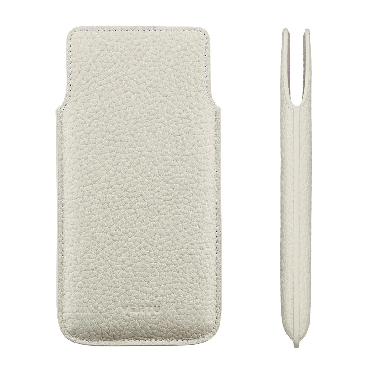 VERTU VERTU Calf Leather Phone Case for iVERTU White — product photo