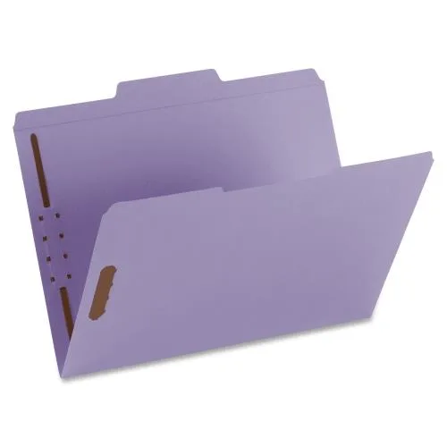 Smead Smead 12440 File Folder Letter 2 Fastener 0.75 Expansion Lavender 11pt 10% Recycled — product photo