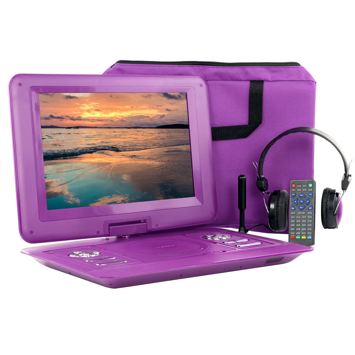 Trexonic Trexonic TR-D133PUR 13.3" portable dvd player — product photo