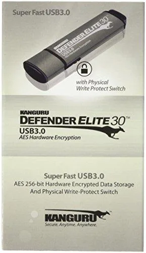 Kanguru Kanguru Defender Elite KDFE30-128G 128GB USB 2.0 flash drive — product photo