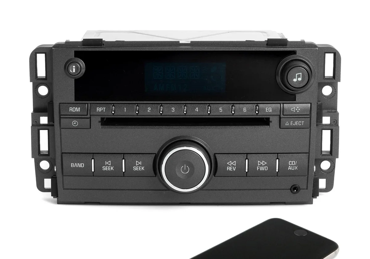 1 Factory Radio 1 Factory Radio 25776332 AM/FM CD Receiver Bluetooth Aux 2007 Buick Lucerne — product photo