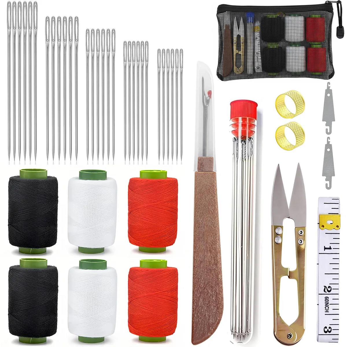  Avery 44Pcs Sewing Tool Set Multi-Color 25 needles .109kg — product photo