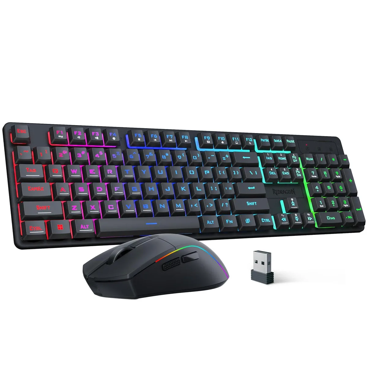  Redragon S107KS Gaming Keyboard and Mouse Combo — product photo