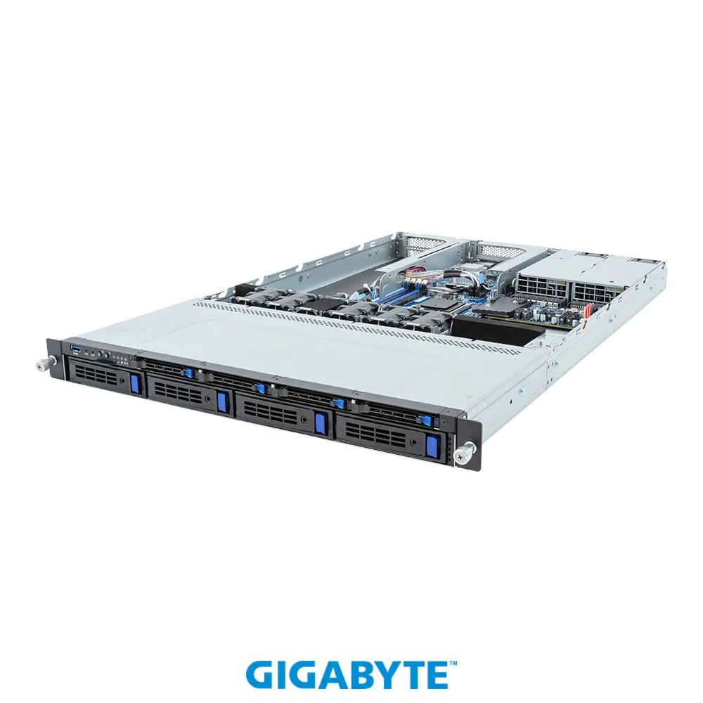 GIGABYTE GIGABYTE R133-C11-ACB1 barebone server Ryzen 7000 1U 8-bay SATA — product photo