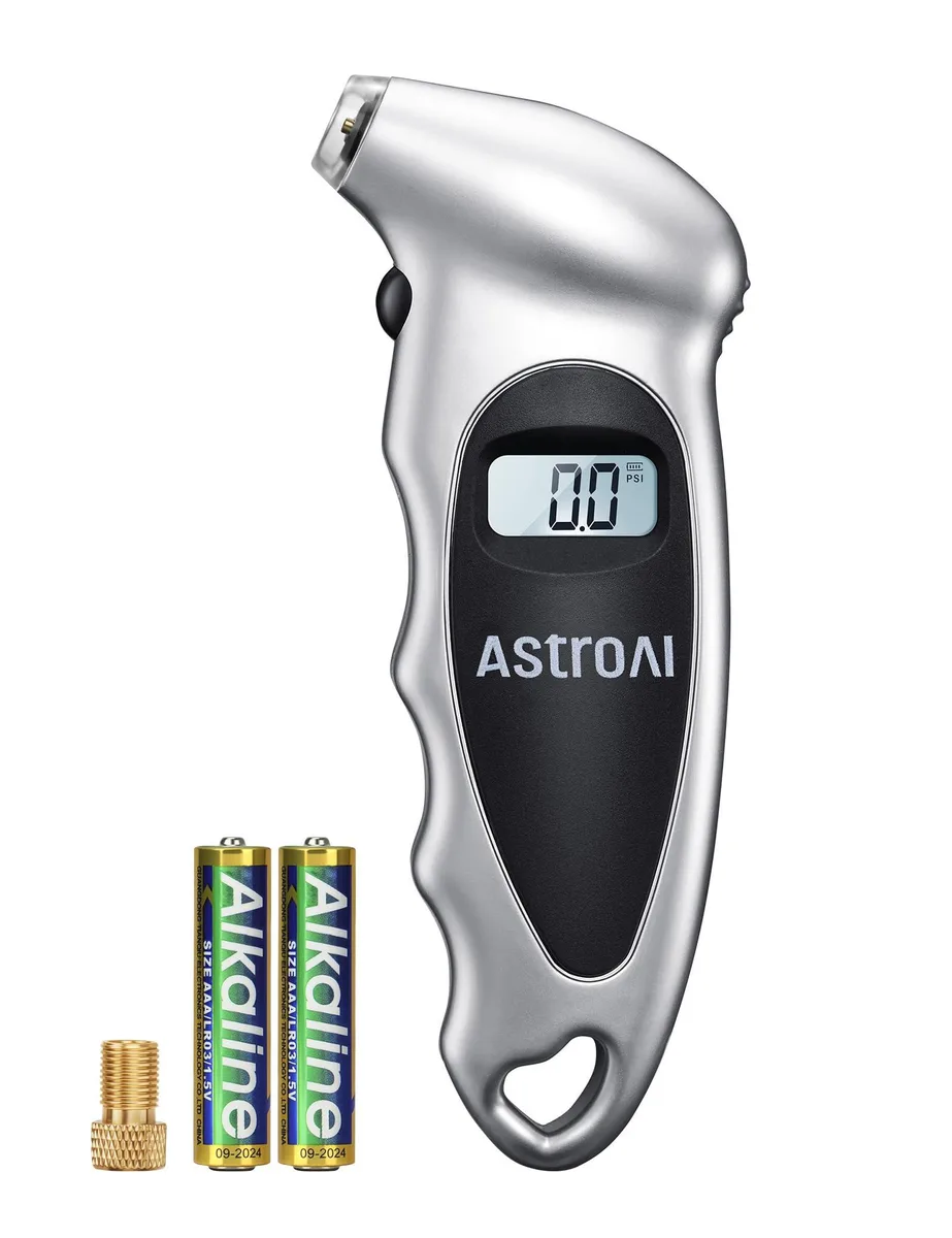 KEHIPI KEHIPI Digital Tire Pressure Gauge 150 PSI Silver — product photo