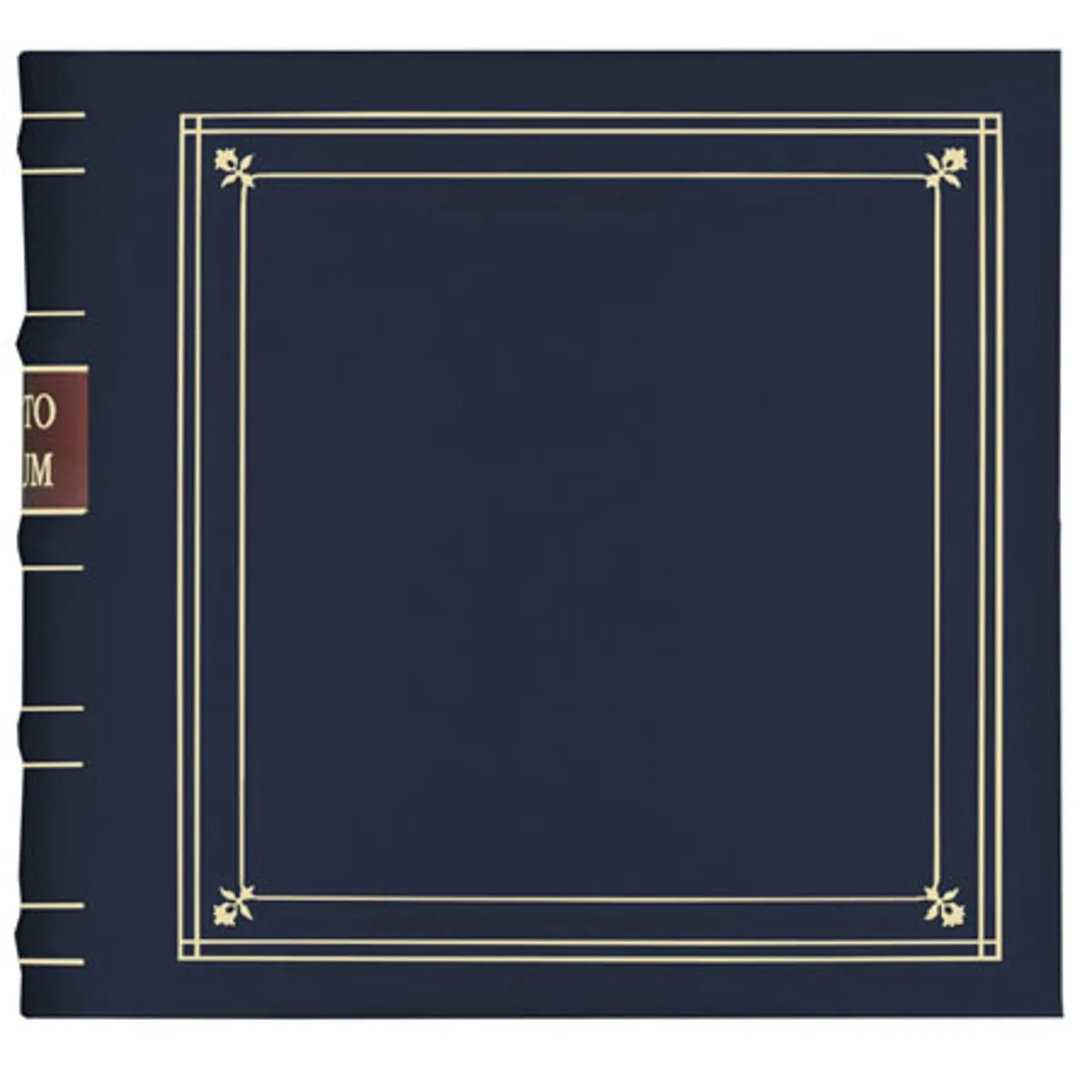 Pioneer Photo Albums Pioneer Photo Albums Bonded Leather 3 Ring Photo Album 200 4x6 Navy Blue — product photo