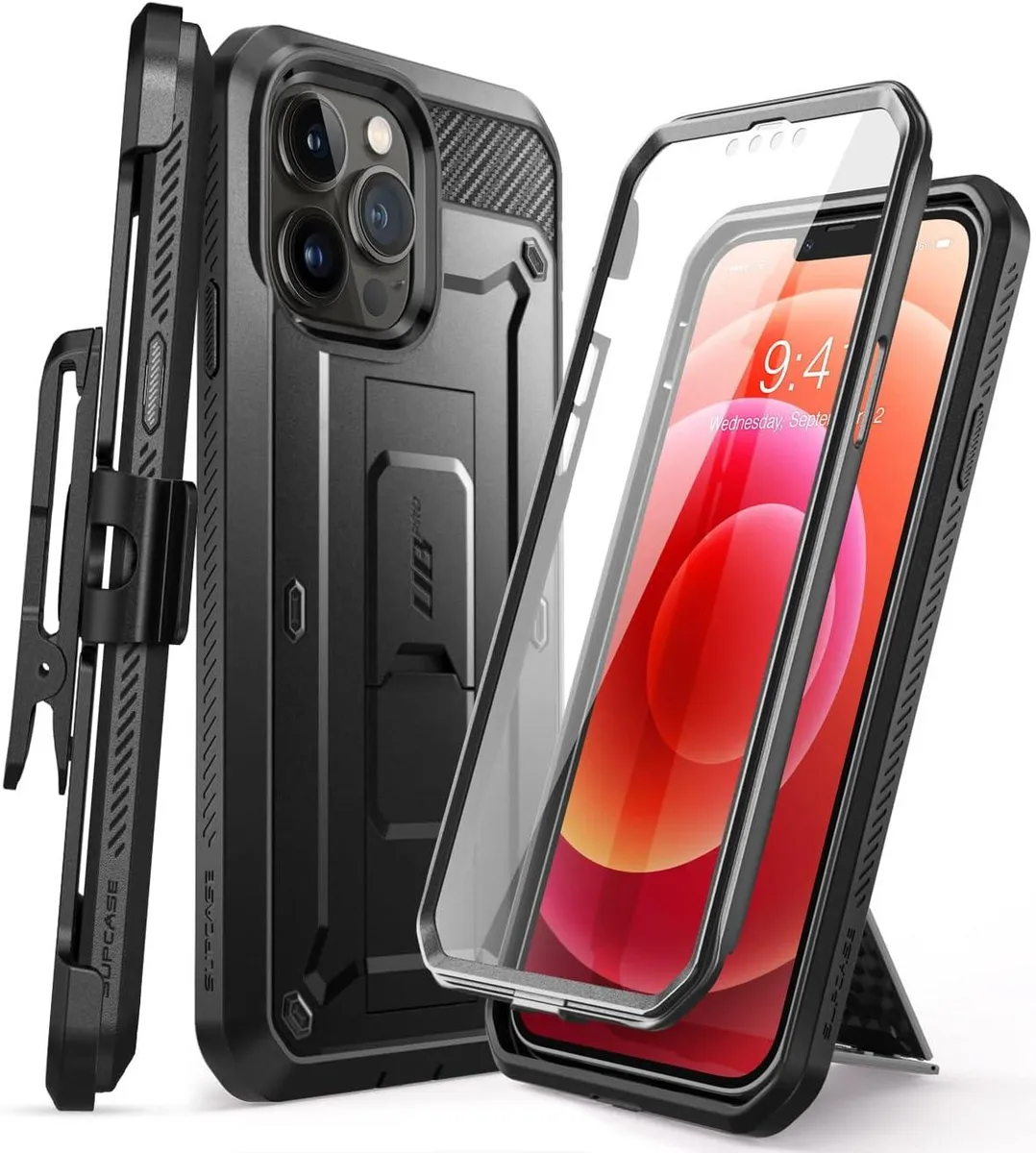 TAURKENAM TAURKENAM Unicorn Beetle Pro iPhone 13 Pro Max Case 6.7 inch 2021 Black — product photo