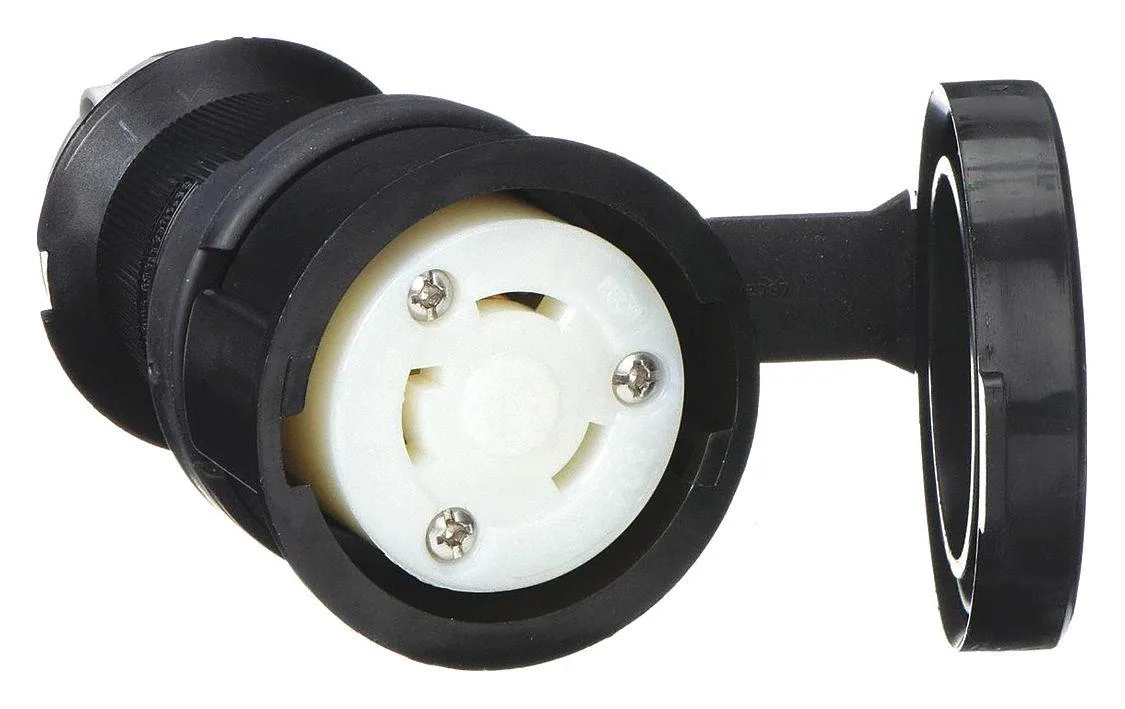 Hubbell Incorporated Hubbell Incorporated HBL2623SW 30A Watertight Twist-Lock Connector 2P video accessory — product photo