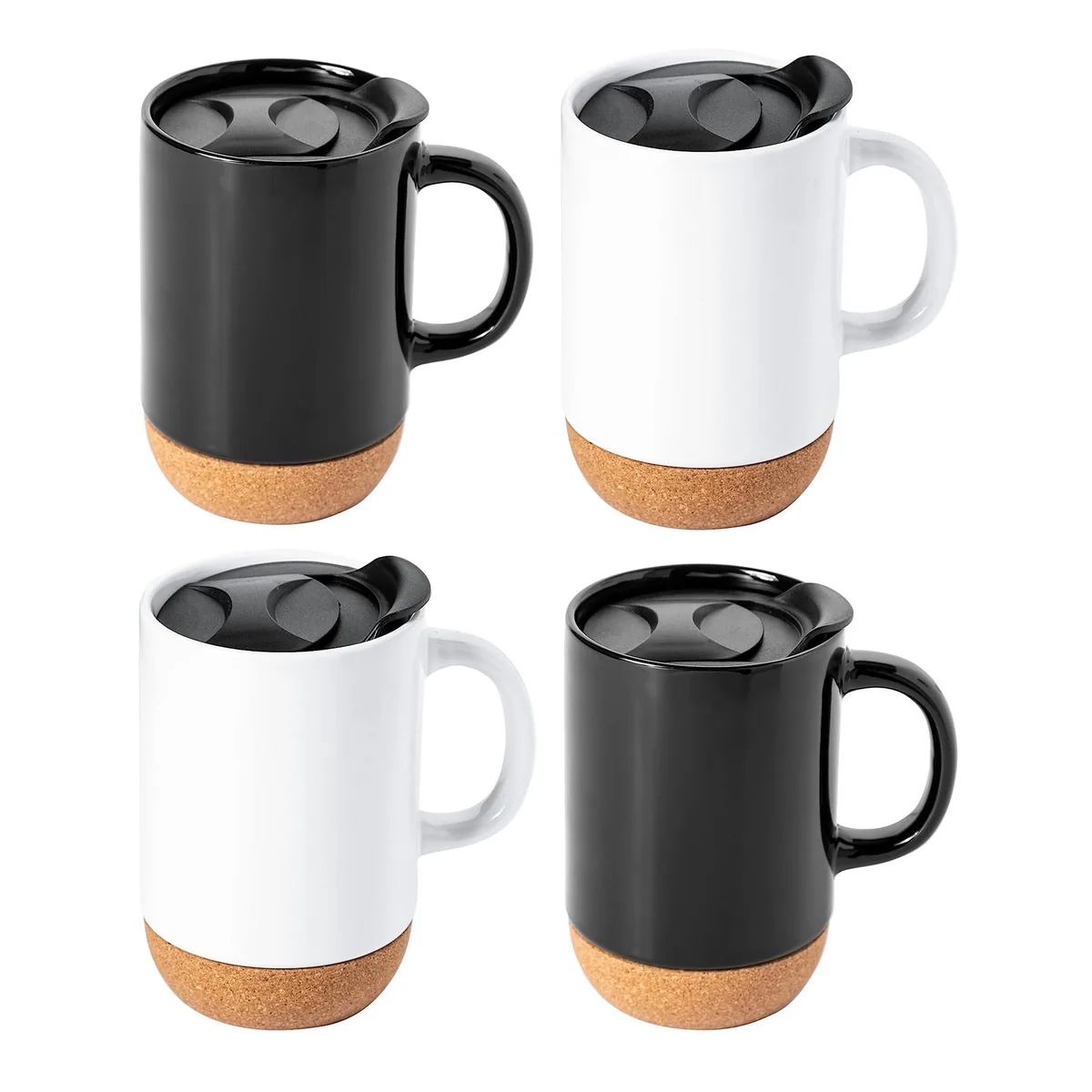 Gibson Home Gibson Home 510118861M Modani 4-Piece 16.5 oz Stoneware Travel Mug Set — product photo