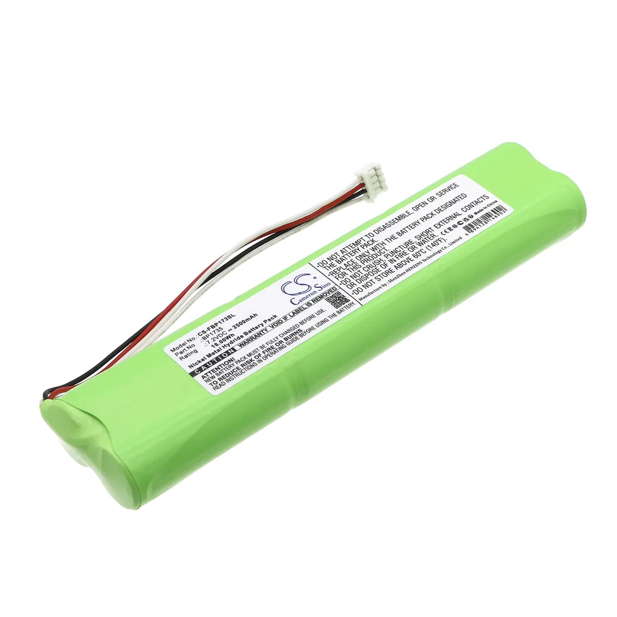 Estry Estry 2500mAh 7.2V Standard Battery for Fluke Bioal Varta P-1505 BP1735 — product photo