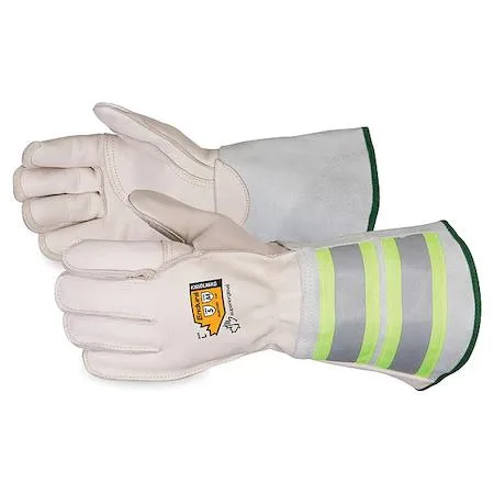 Superior Glove Works Superior Glove Works 365DLX6KG-XL Leather Gloves, Cowhide, Gauntlet Cuff, Wing Thumb — product photo