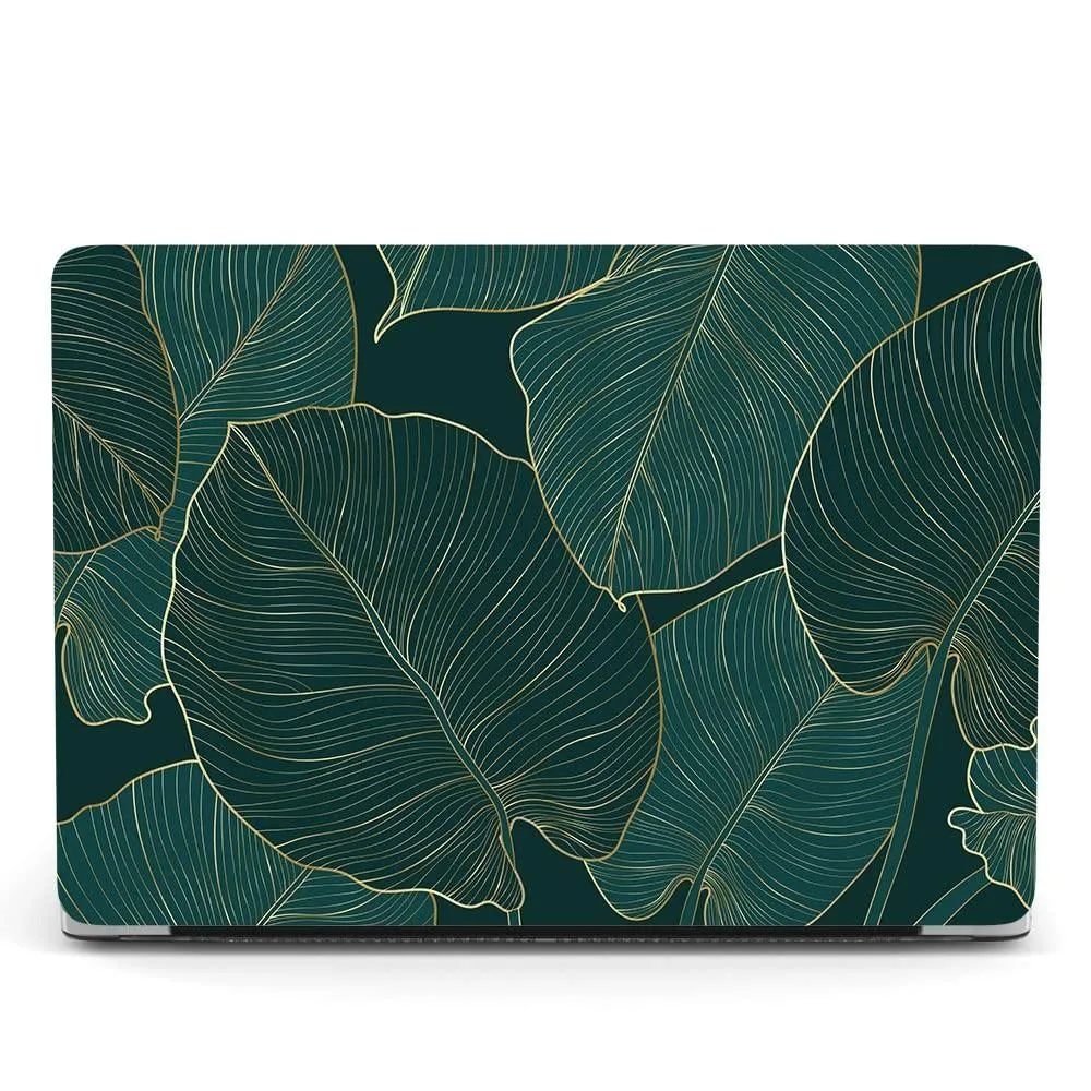 Bipra Bipra A1466 2 in 1 accessory hard case Green Leaves — product photo