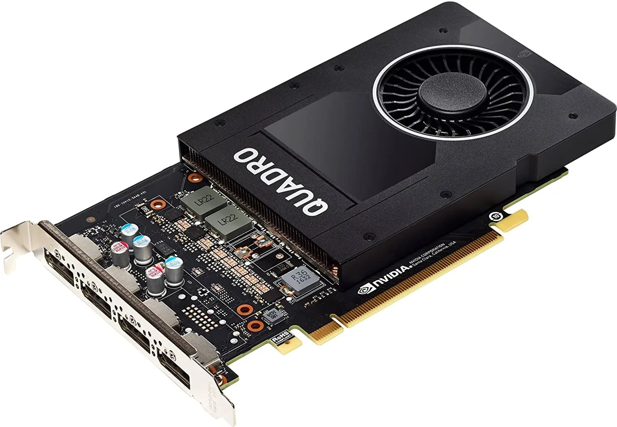 PNY Technologies, Inc. PNY Technologies, Inc. Quadro P2000 5GB GDDR5 160-bit workstation graphics card — product photo