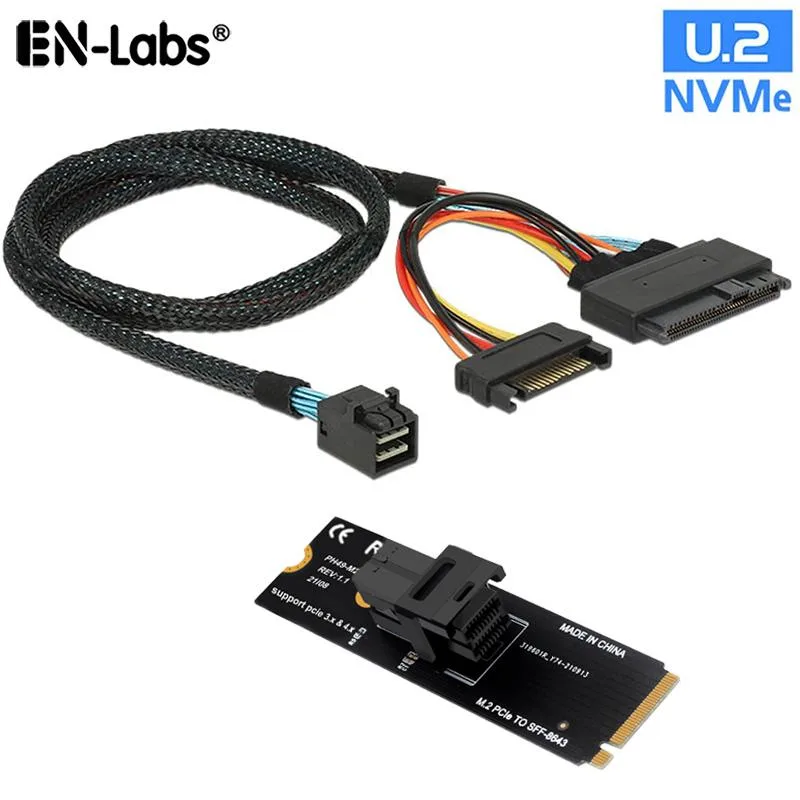EN-Labs EN-Labs M.2 to U.2 NVMe adapter expansion card — product photo