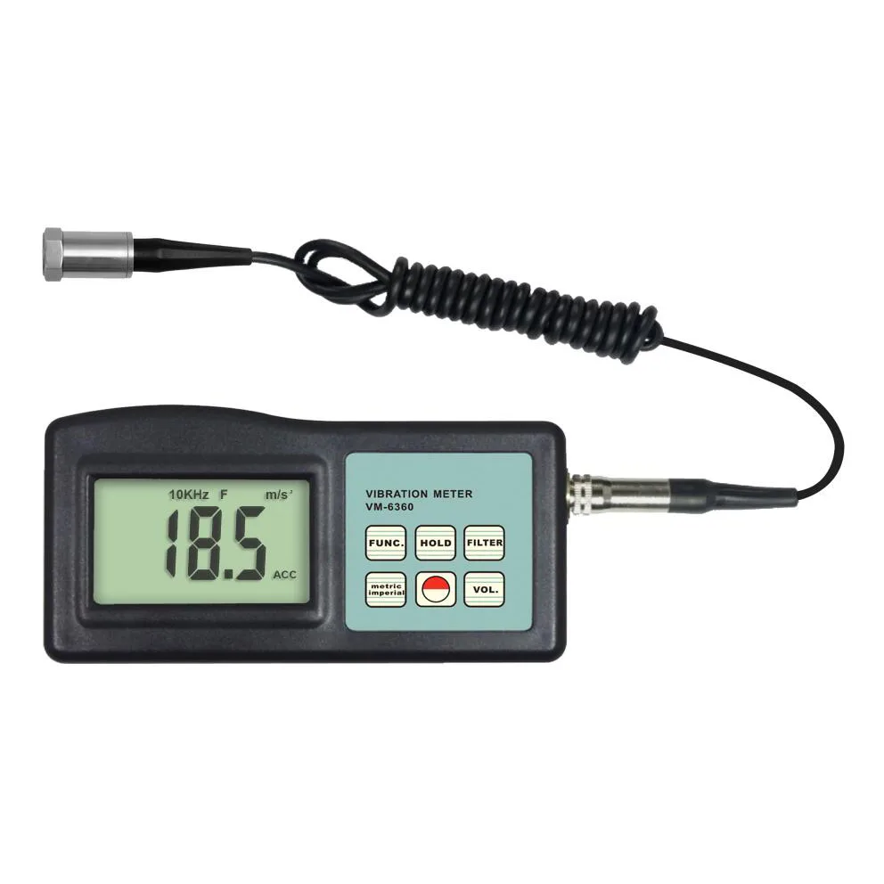 LANDTEK LANDTEK VM-6360 Digital Vibration Meter 10Hz-10kHz electrician tool — product photo