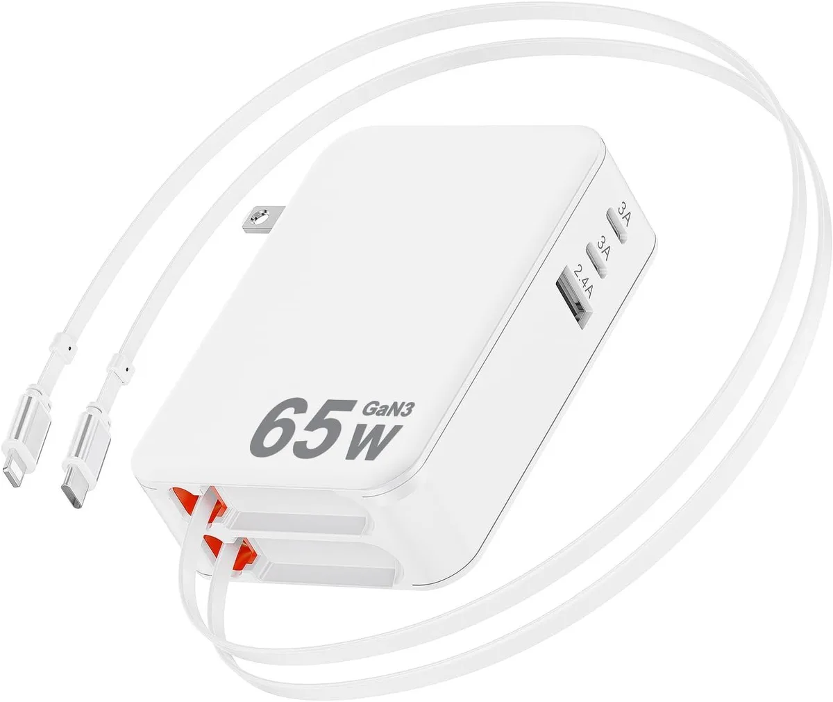 Chopmate Chopmate 65W 5-in-1 Retractable Wall Charger ac adapter — product photo