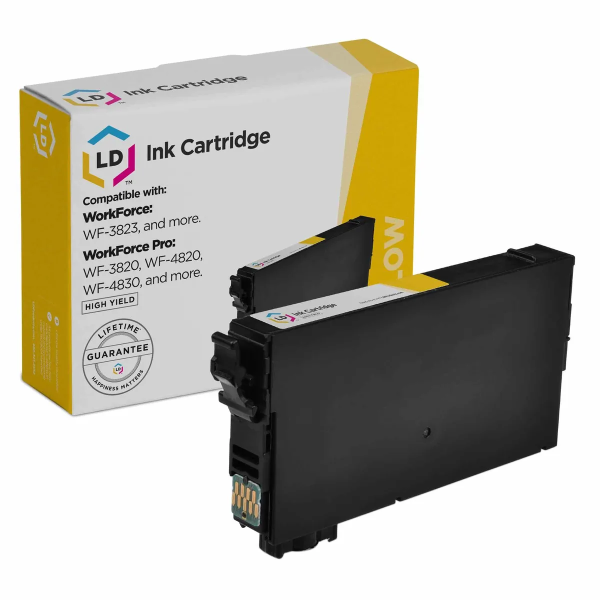 LD Products LD Products 822XL Yellow High Yield Ink Cartridge 1100 Pages — product photo