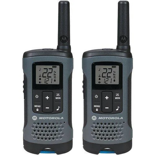 Motorola Motorola T200 two-way radio 2-pack 22 channels 121 codes — product photo