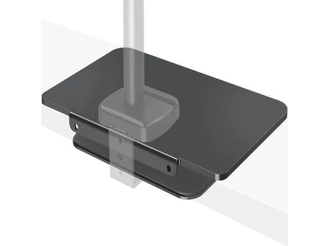 LORDWORLD LORDWORLD Monitor Mount Reinforcement Plate for Tempered Glass Desk, C-Clamp Bracket — product photo