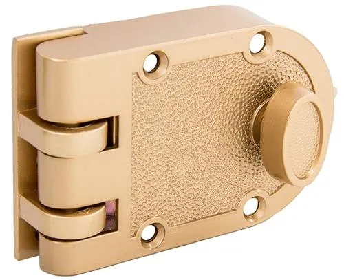 Tuff Stuff Tuff Stuff TUF167B Brass Single Cylinder Jimmy Proof Deadlock door lock — product photo