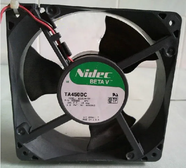 OEM Industries OEM Industries B33534-55 120mm Square Fan 24V 0.45A 2-Wire — product photo