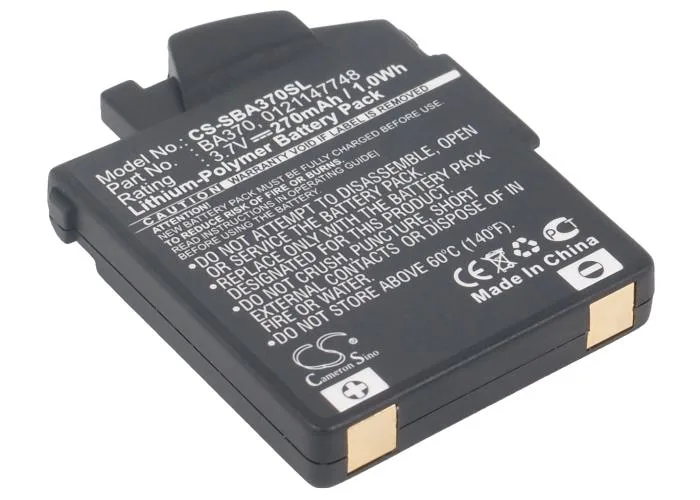 Estry Estry Standard Battery for MM 450-X PX 360 PXC 310 BT BA-370PX 260mAh 3.7V — product photo